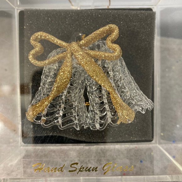 NEW * Hand Spun Glass Ornament - Picture 3 of 11